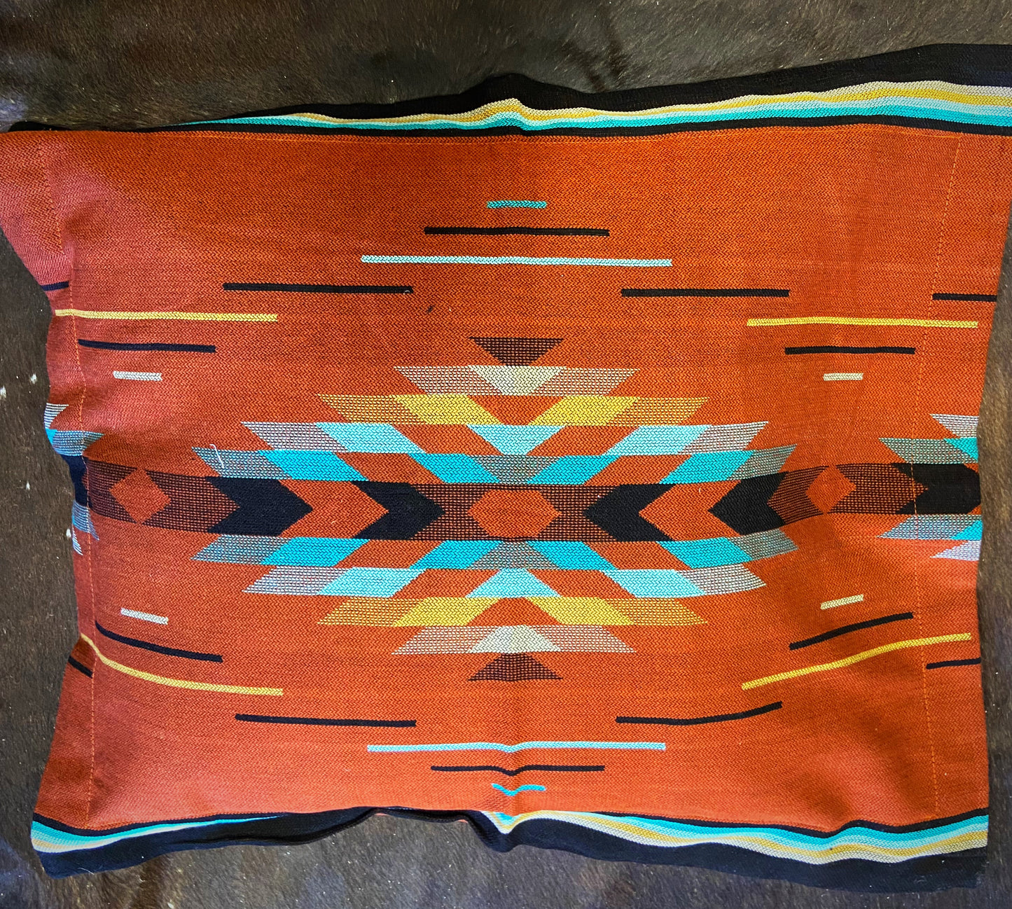 Aztec pillow shams