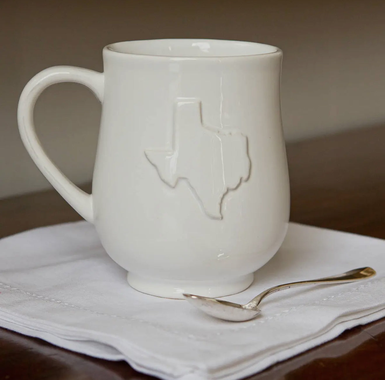 Texas Embossed Coffee Mug