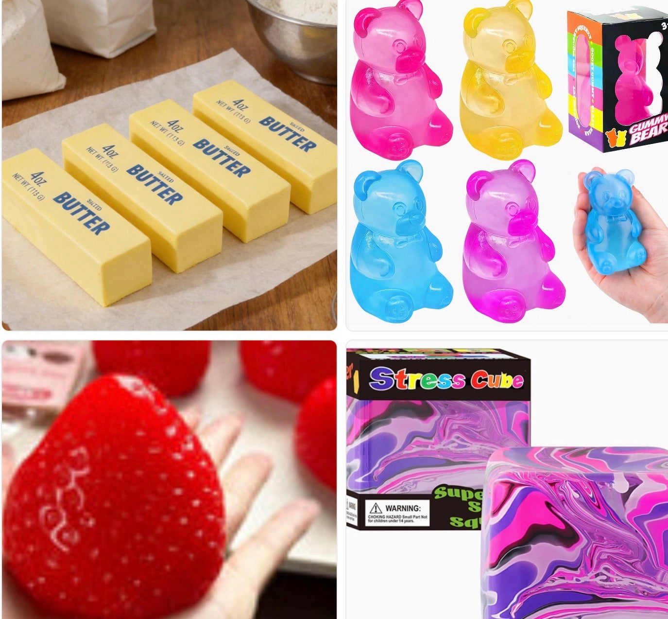 Squishy Toys Multiple Choices