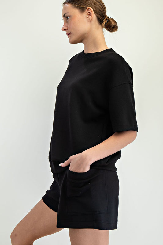 RAE MODE MODAL SCUBA BASIC SHORT SLEEVE TOP