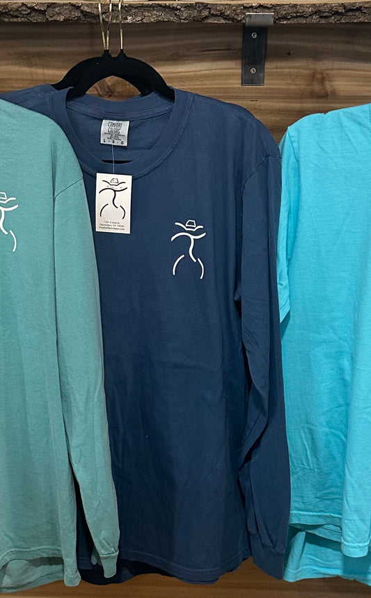 Floatin’ T Long Sleeve Comfort Color Tees
