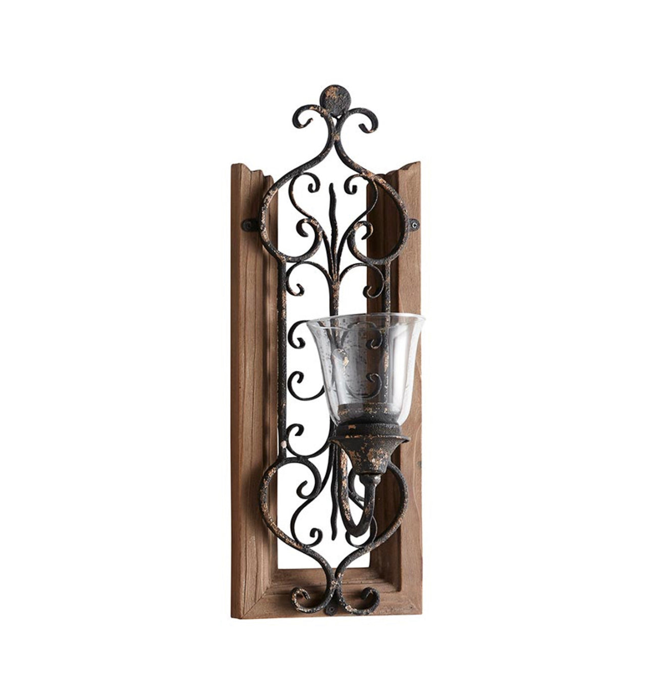 Wall Candle Holder - Black