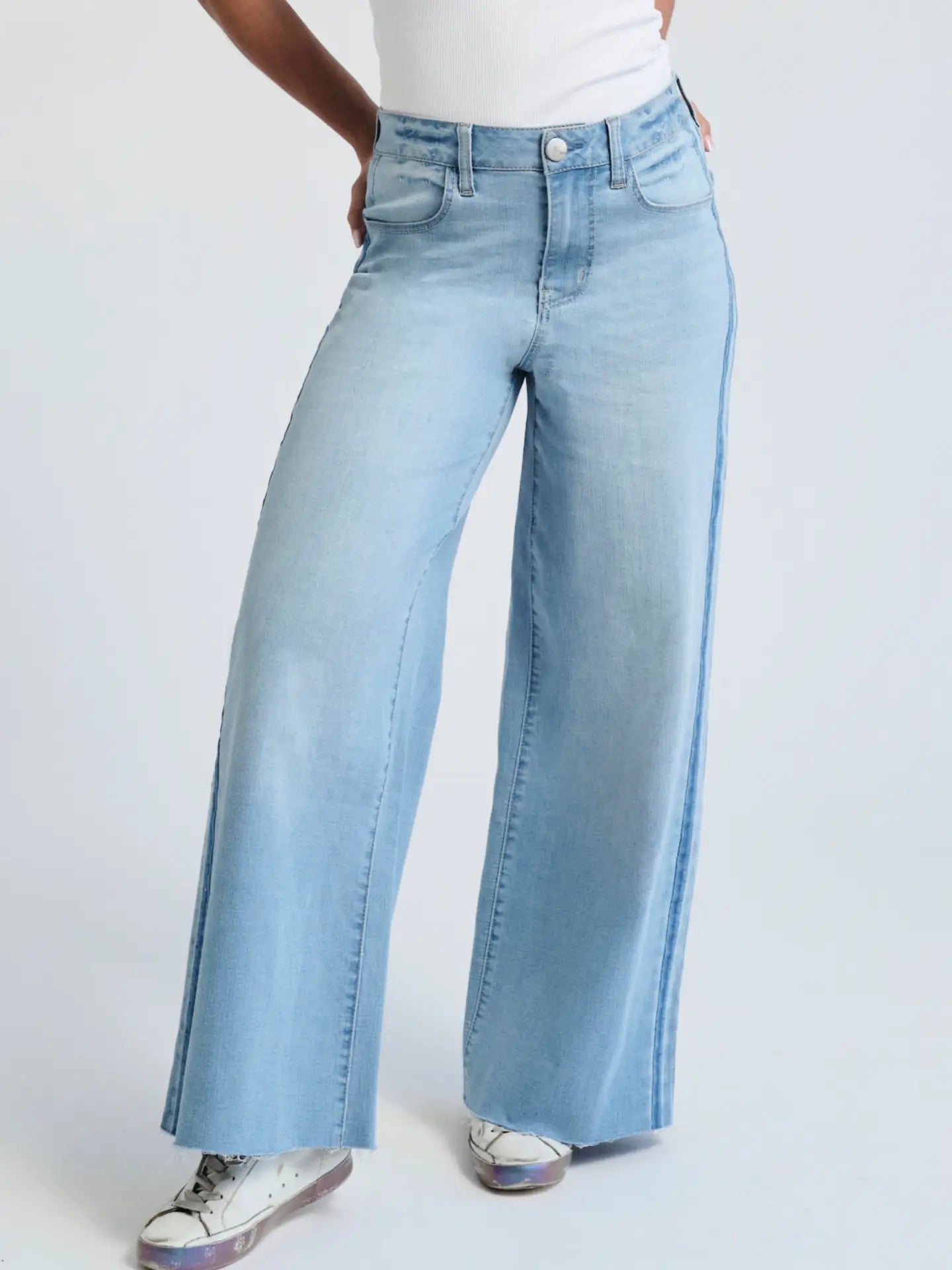1822 - 28'' HIGH RISE WIDE LEG CROP W/ RELEASE SIDE ATLAS