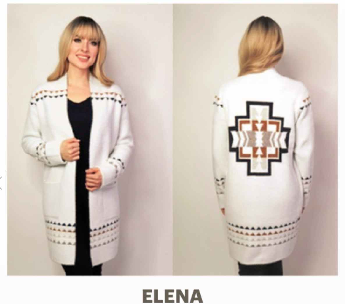 LADIES VENARIO SELMA LONG SWEATER