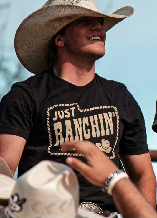 Just Ranchin Vintage Rope Tee