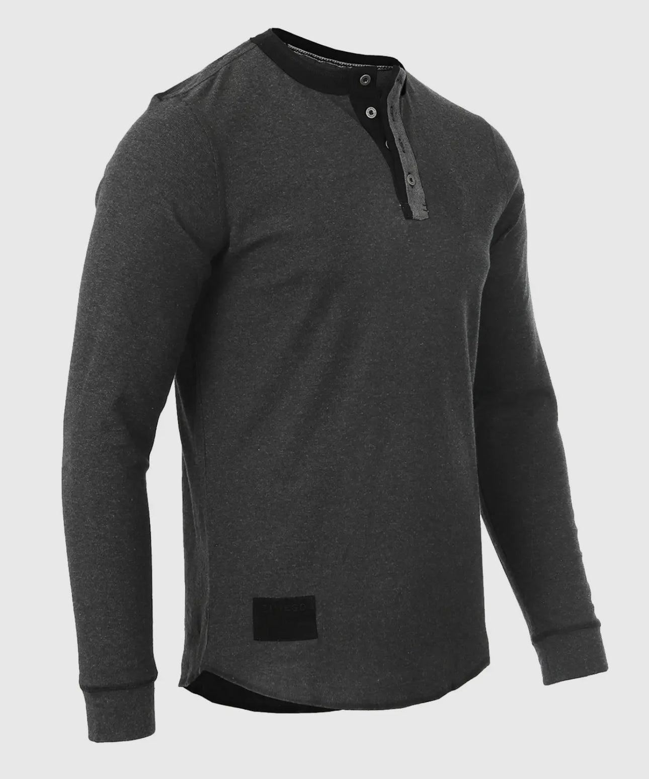 Mens Casual Thermal Long Sleeve Henley Shirt