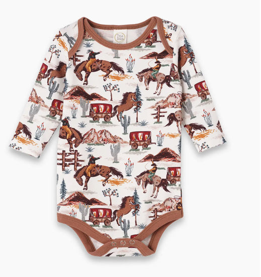 Tesa Babe Western Spirit Envelope Neck Bodysuit