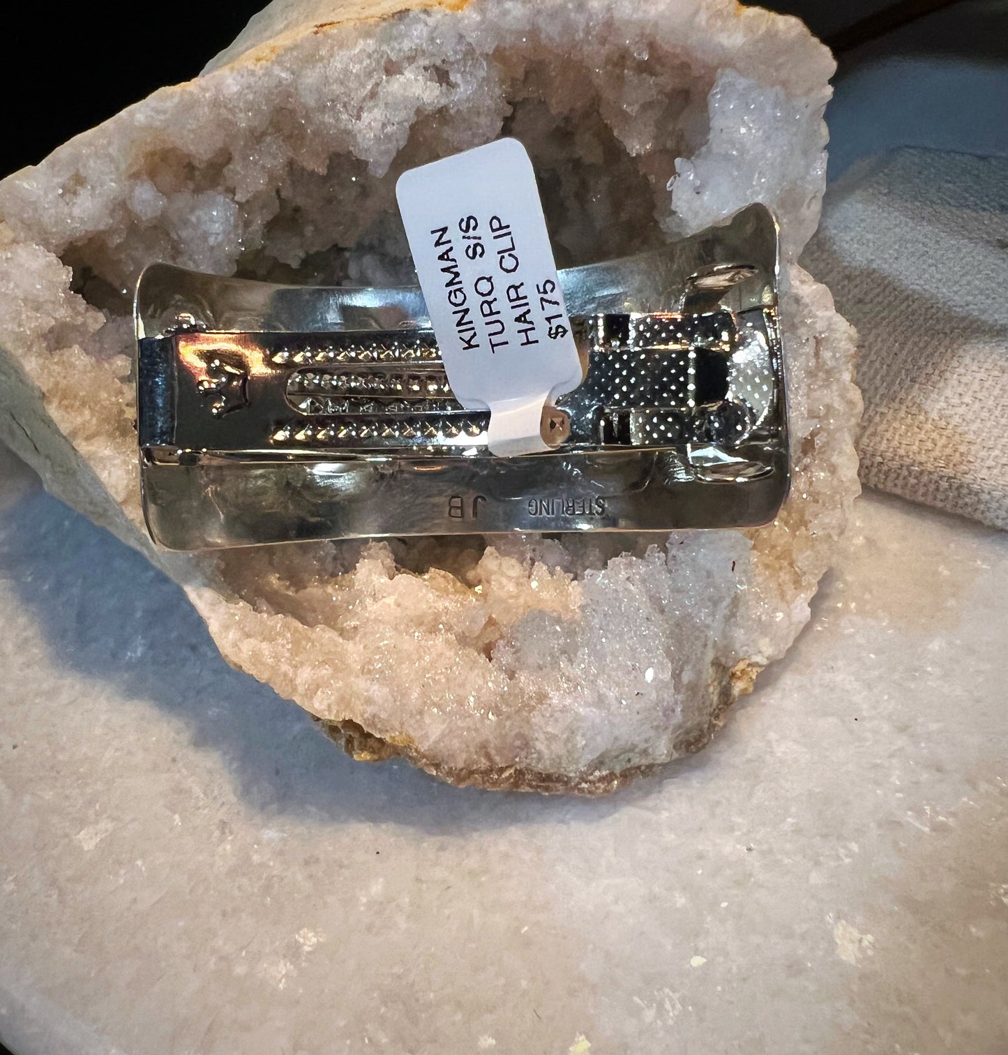 Hair Clip Turquoise KINGMAN S/S