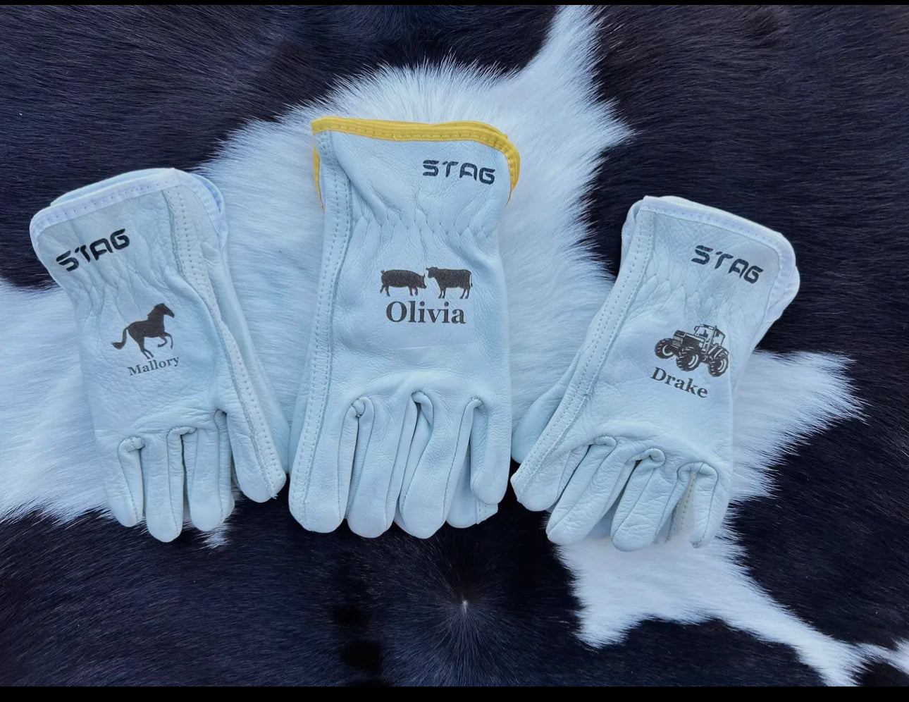 Kids Leather Gloves