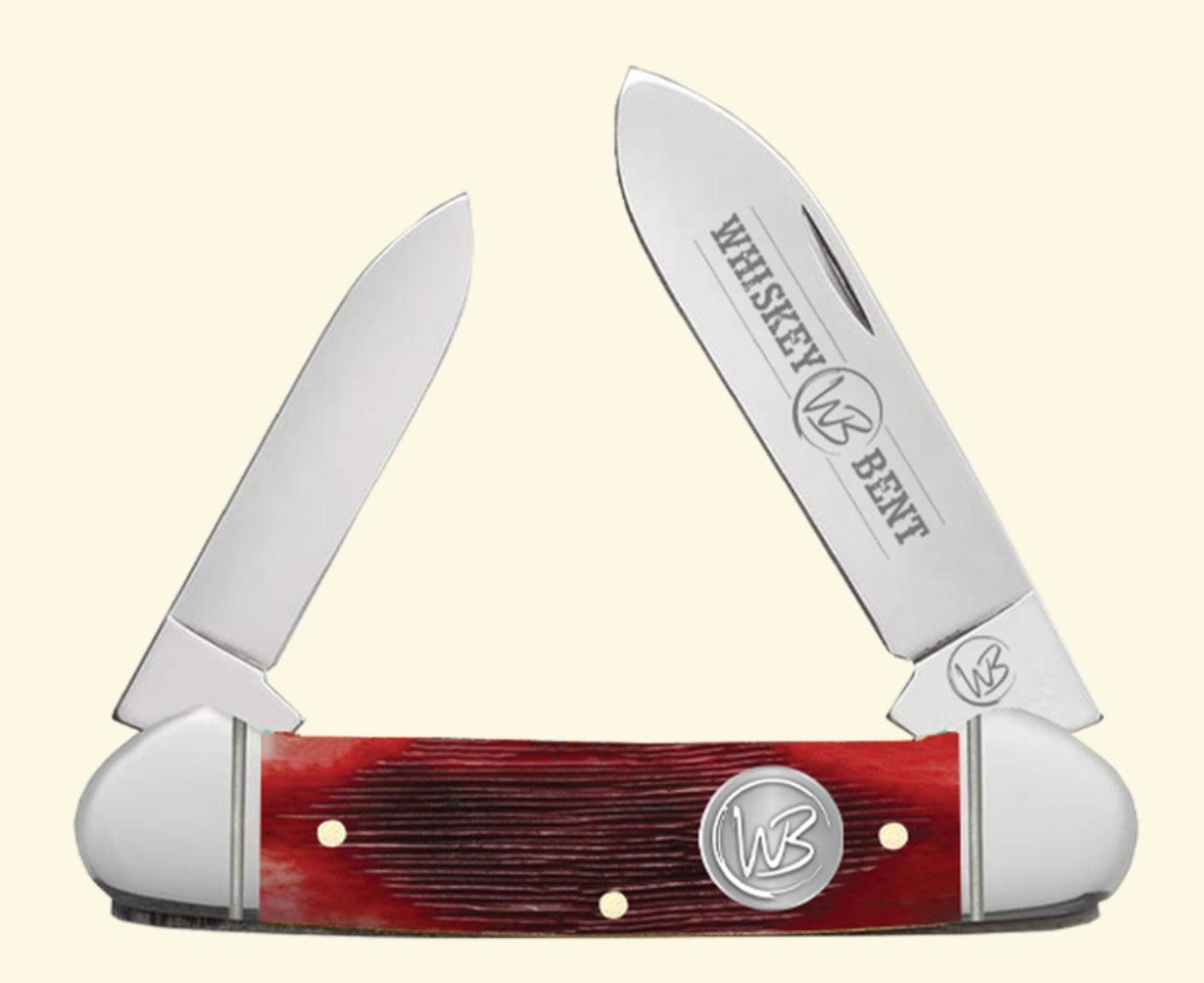 BLACK CHERRY WB12-39 NATURAL BONE HANDLE