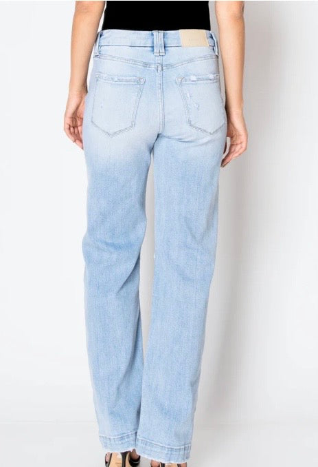 Artemis Vintage Tummy Control High Rise Relaxed Straight Leg Jeans
