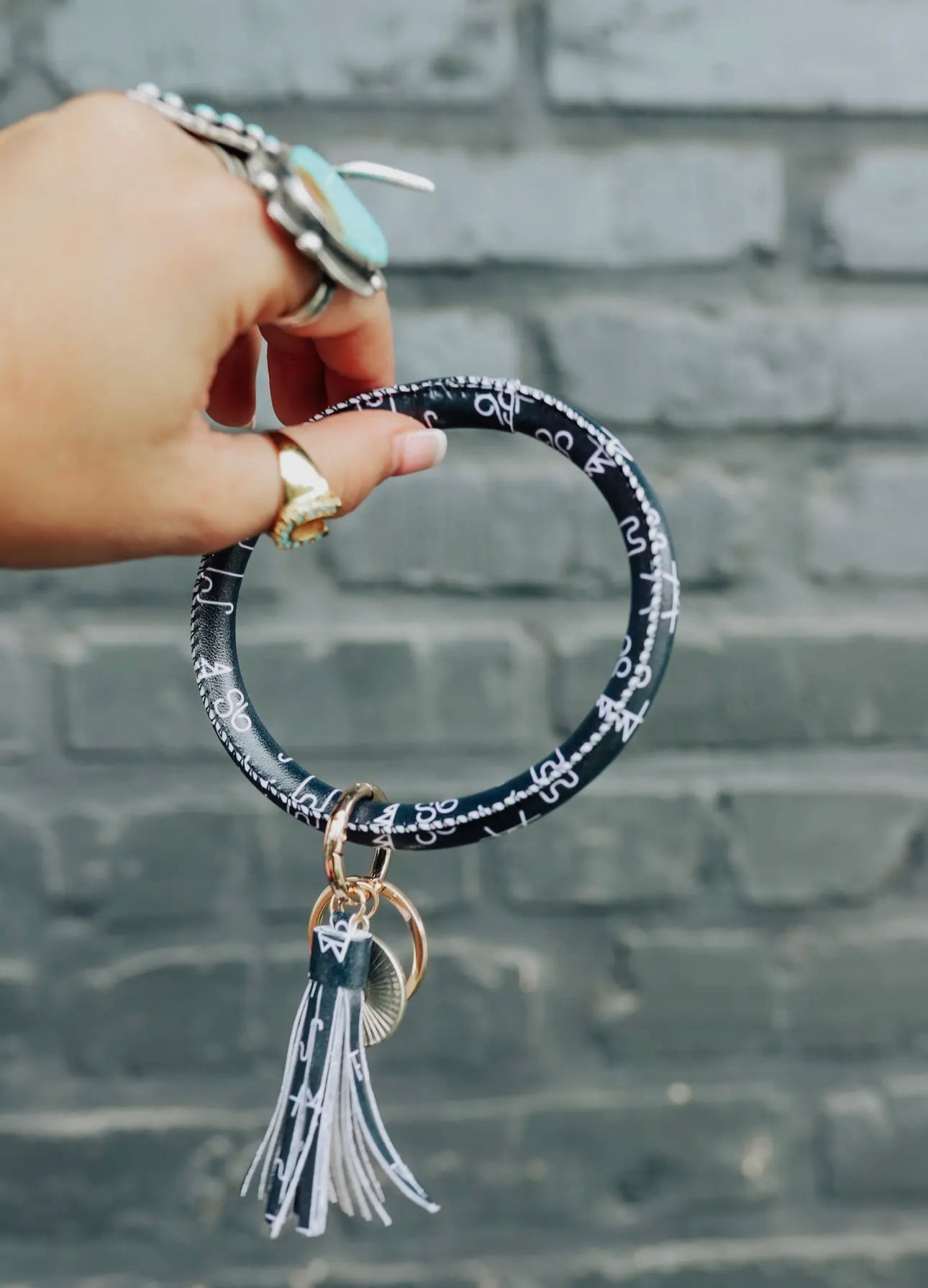 Bracelet Keyring with Tassel