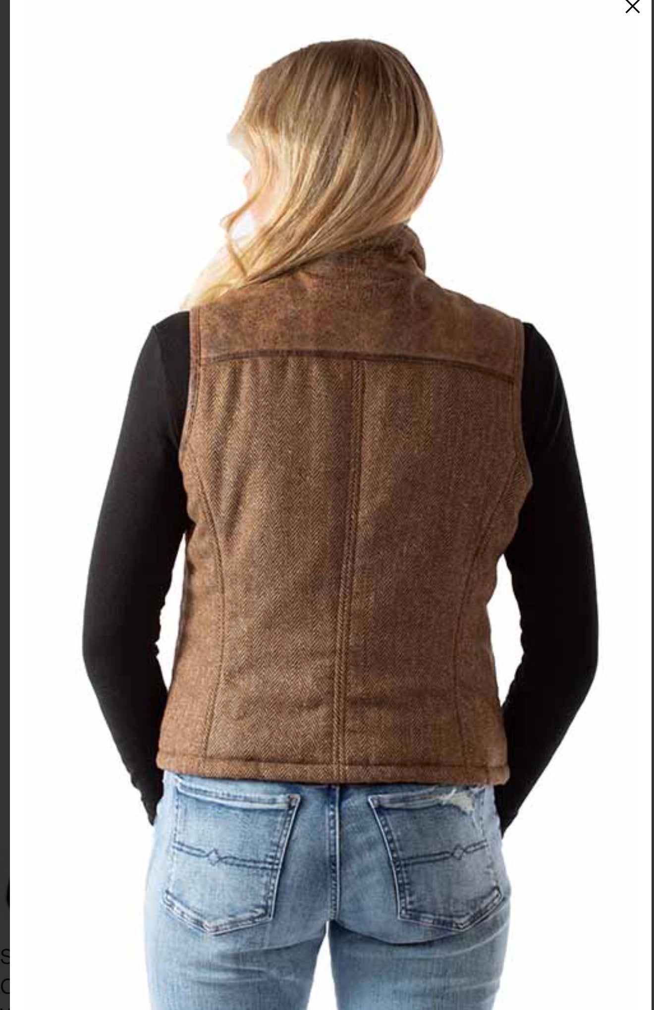 SCULLY QUILTED LADIES VEST