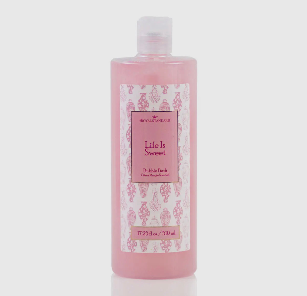 Llife is Sweet Bubble Bath Citrus Mango Scented 17.25 Floz 510mL