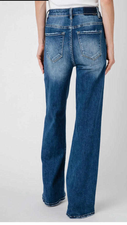 Risen Maureen High Rise Wideleg Jeans