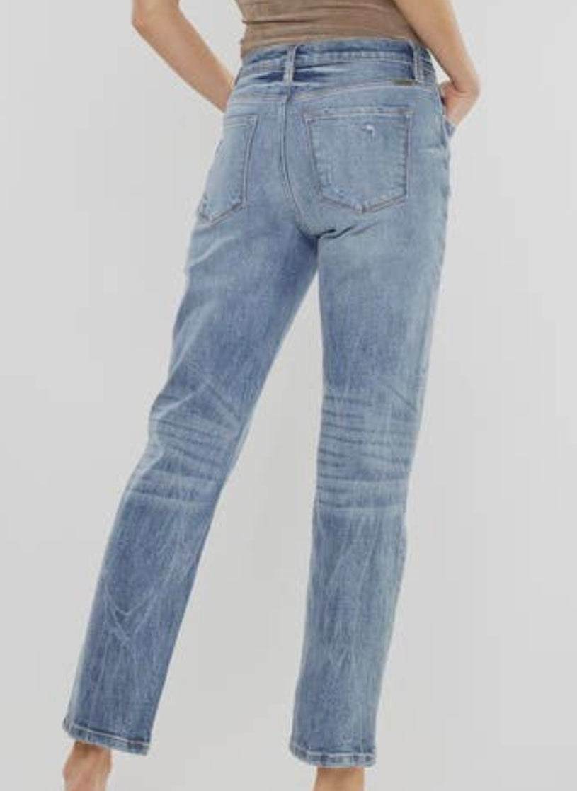 KanCan HIGH RISE SLIM STRAIGHT JEANS