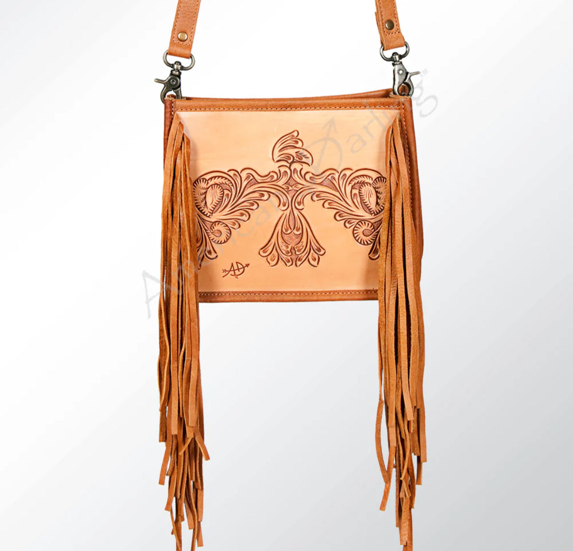 Crossbody Genuine Western Leather Women Bag American Darling