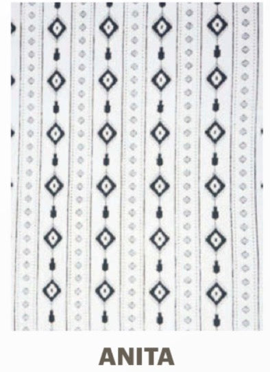 Anita Off White Reversible Blanket