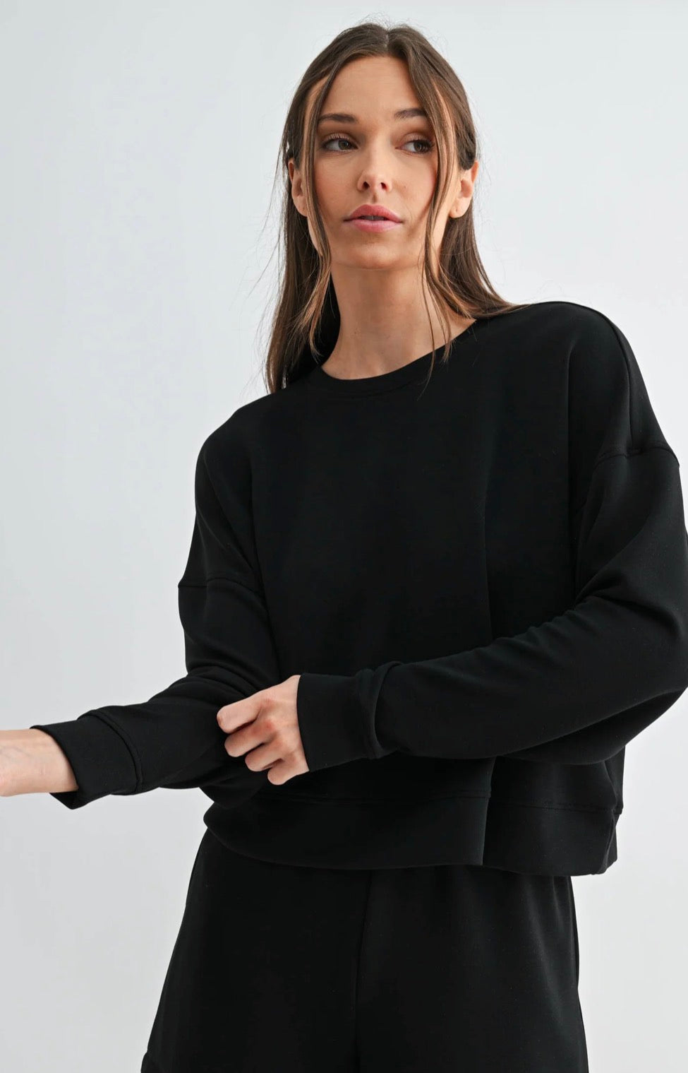 Mono b Laguna Dropped BUTTERSOFT Shoulder Sweatshirt