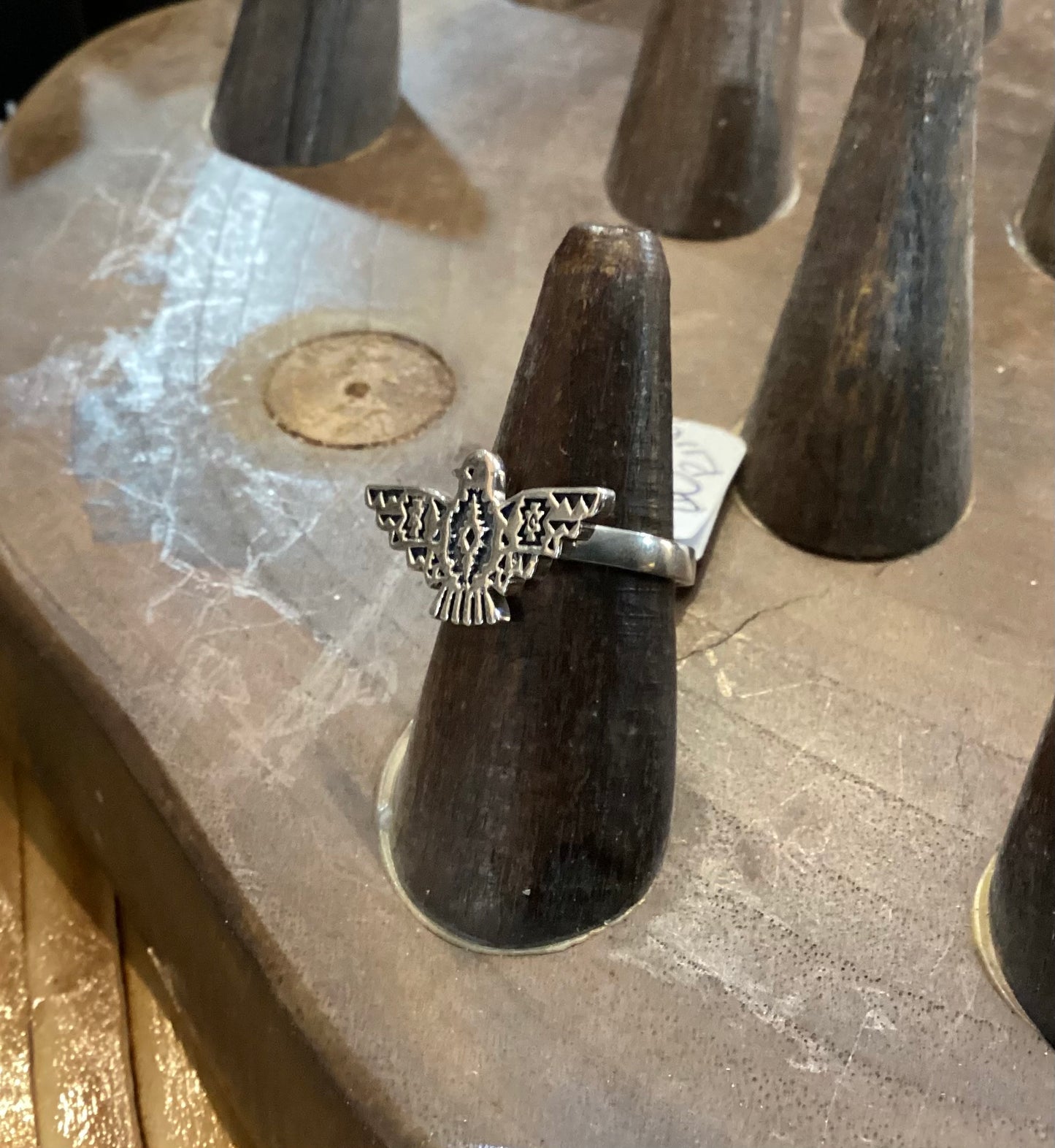 Sterling Silver Thunderbird Ring