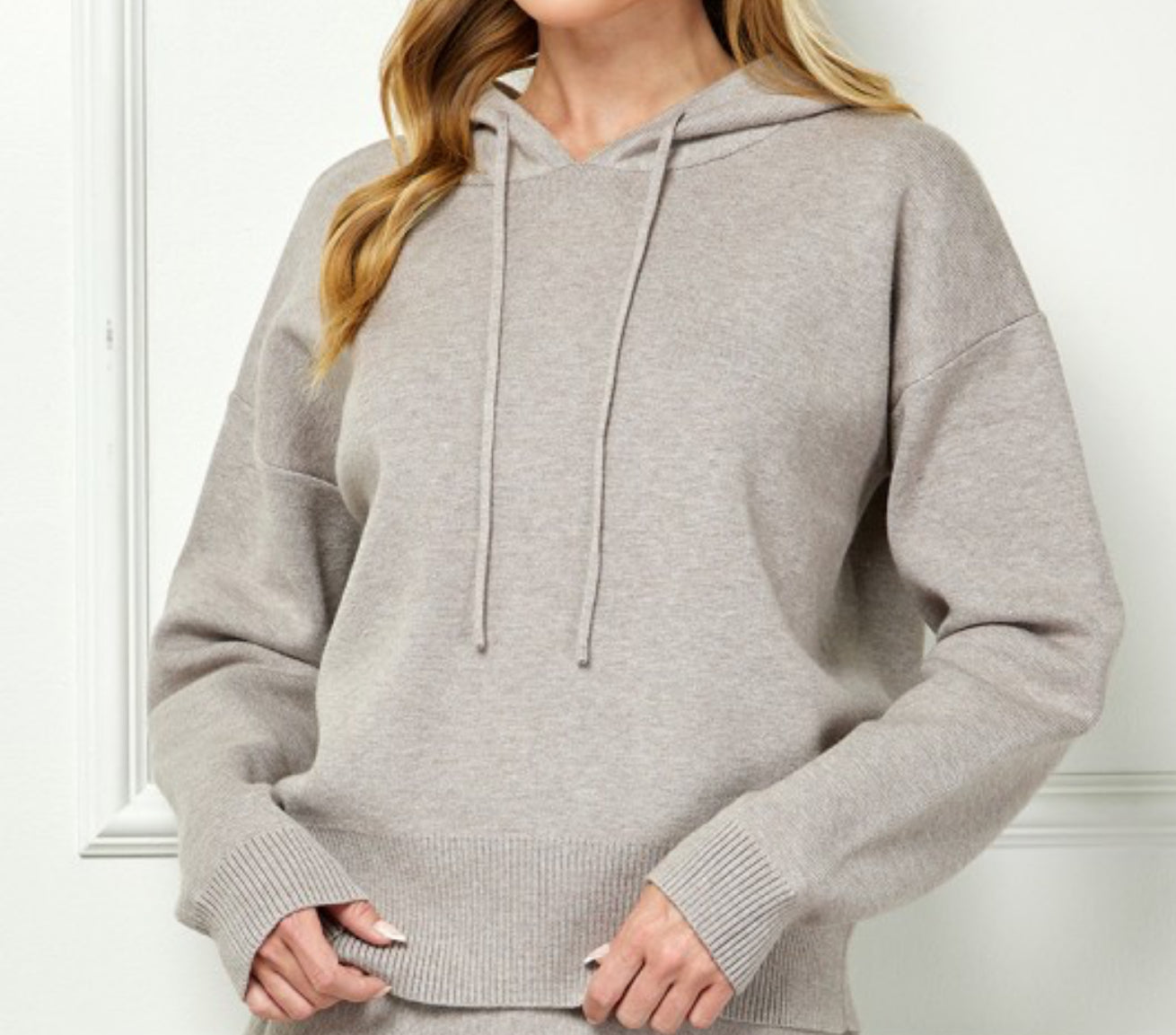 See And Be Seen Hooded Long Sleeve Super Soft Heavy Sweater Top Quality