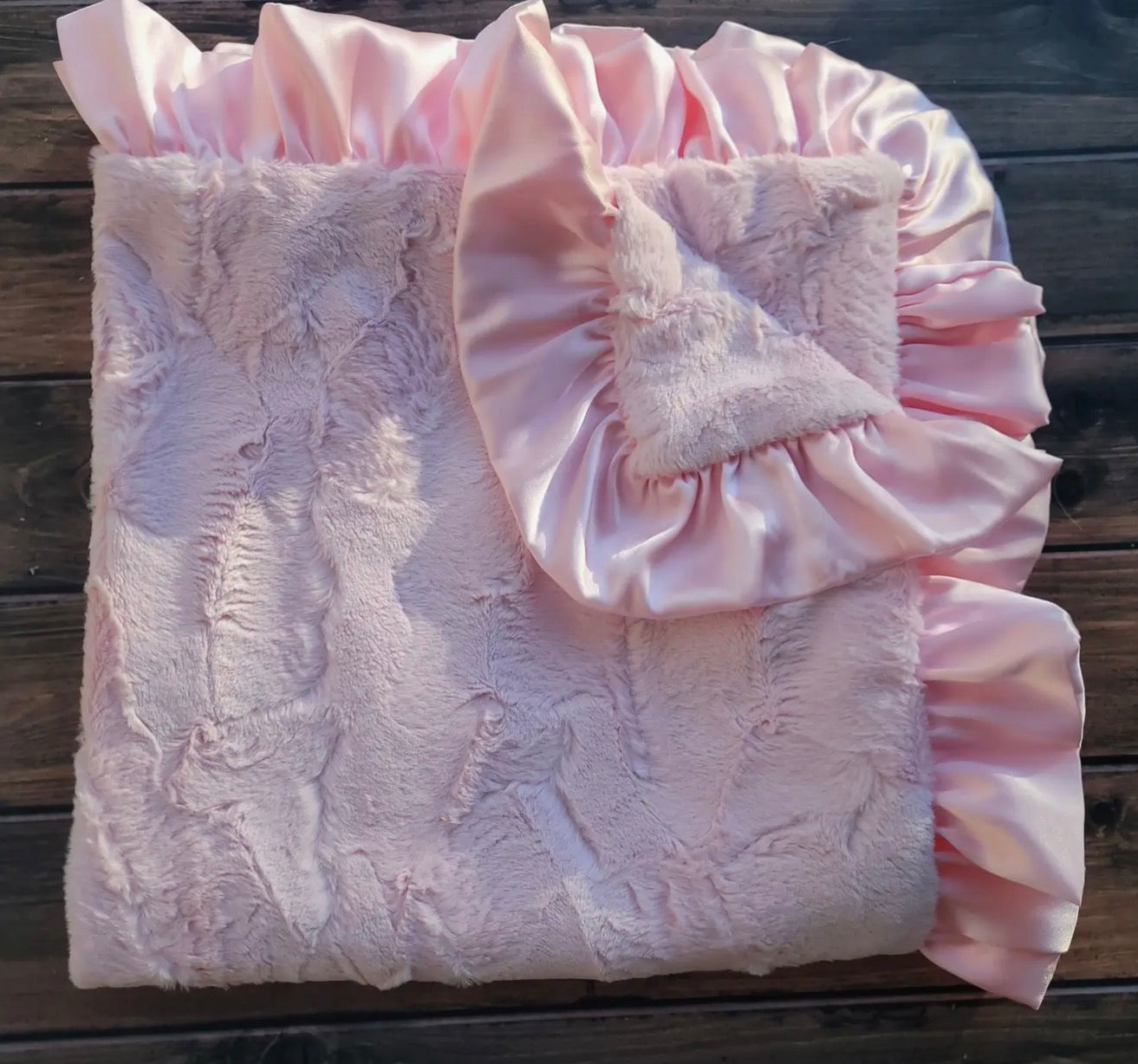 Minky Baby Blanket, Teether or Carseat Cuddler