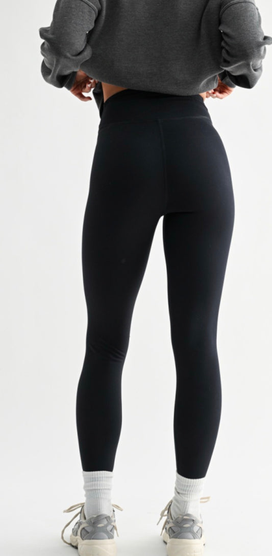 VENICE CROSSOVER WAIST LEGGINGS
