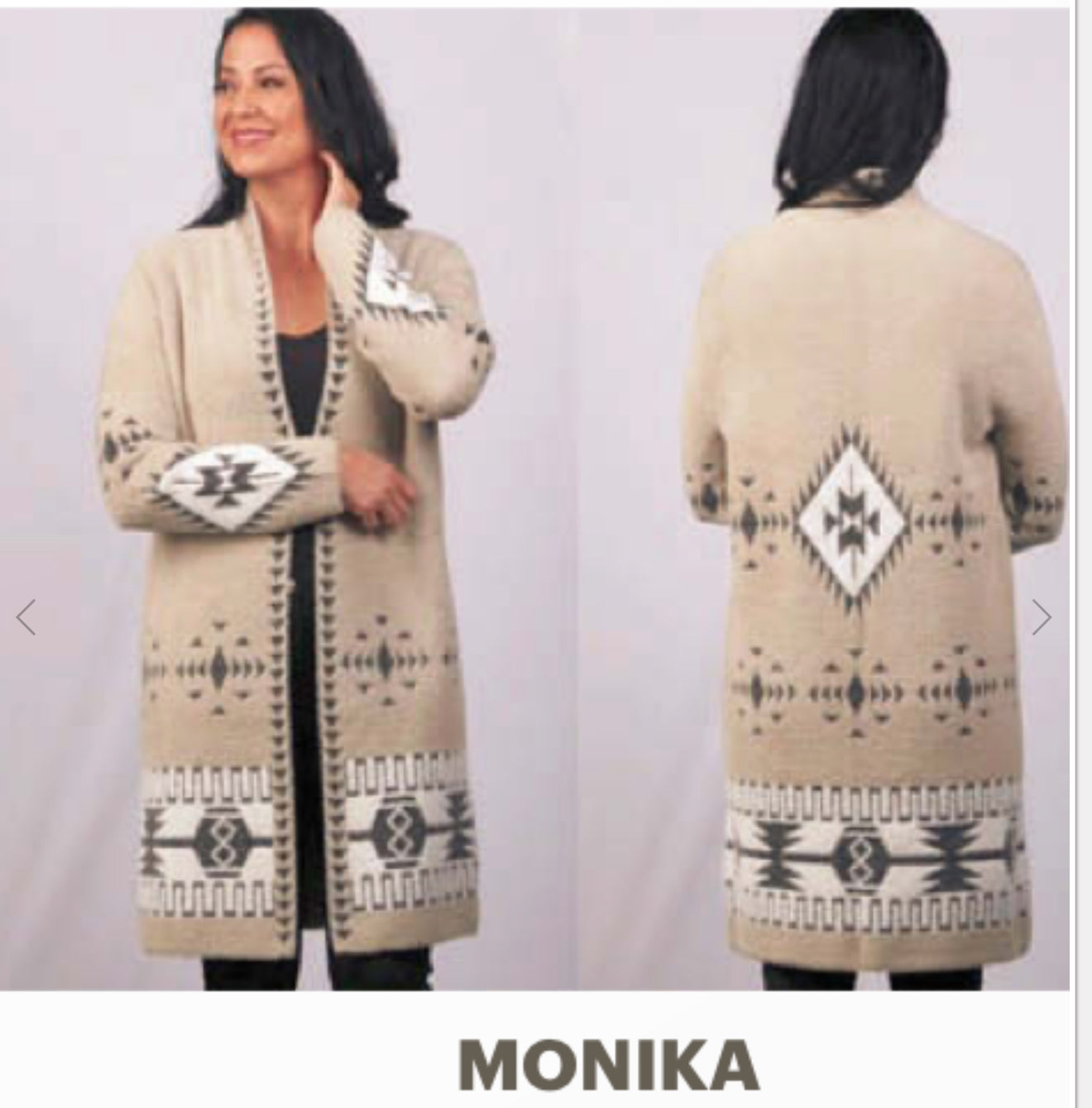 LADIES VENARIO SELMA LONG SWEATER