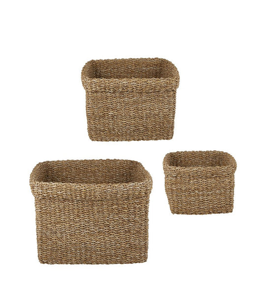 Seagrass Square Baskets