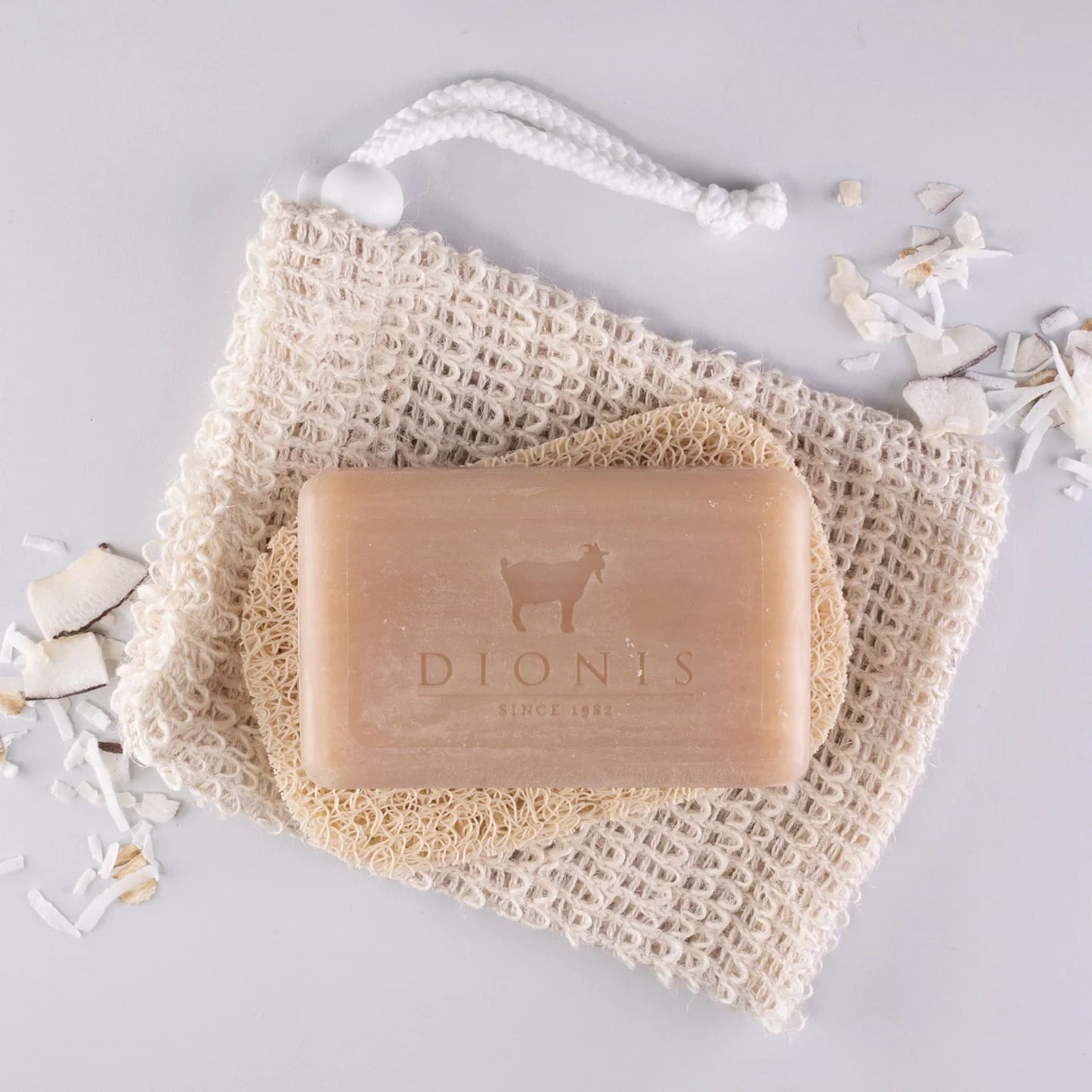 Dionis Goat Milk CREAMY COCONUT & OATS ULTIMATE BATH SET 3PC