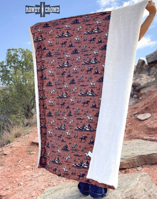 Rowdy Crowd Desert Ballard Blanket