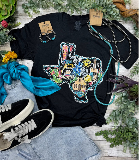 Callie Ann Stelter Texas Icons Tee
