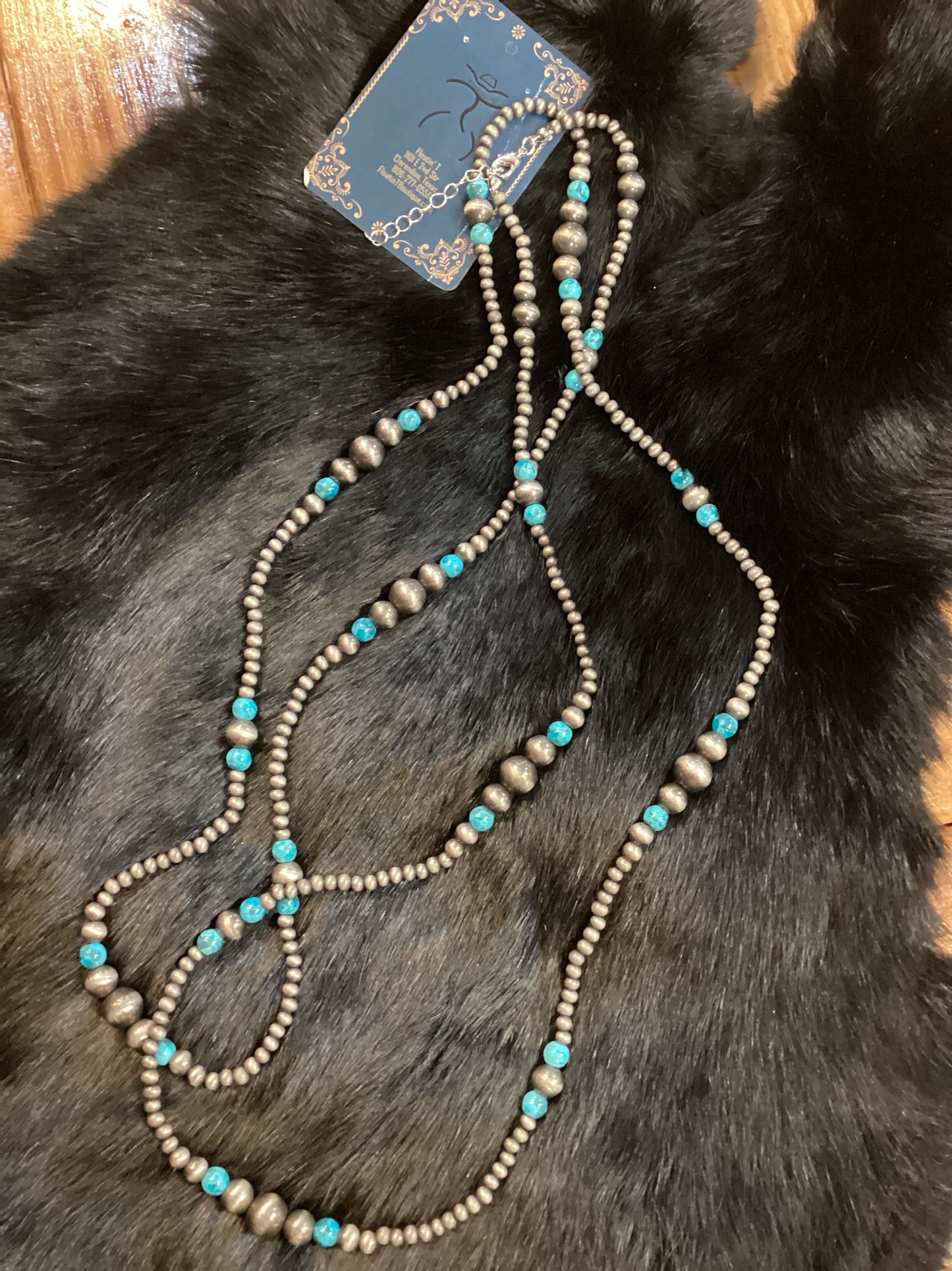 FAUX Beaded Necklaces-Multiple Sizes
