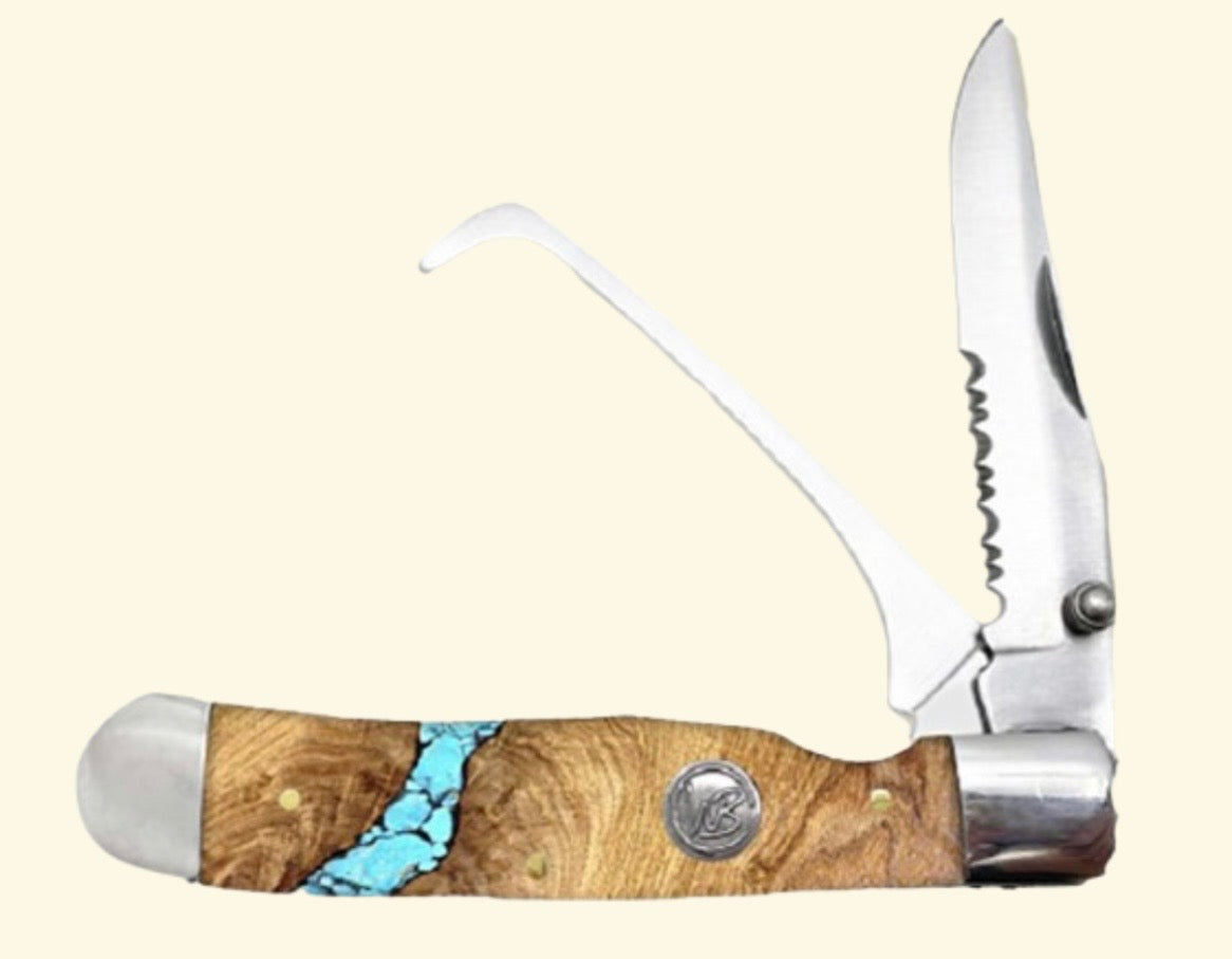 Whiskey River Turquoise River Hoof Pick 19-14