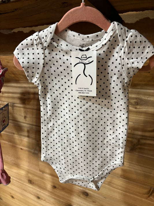 Polka Dot 3-6M Onesie