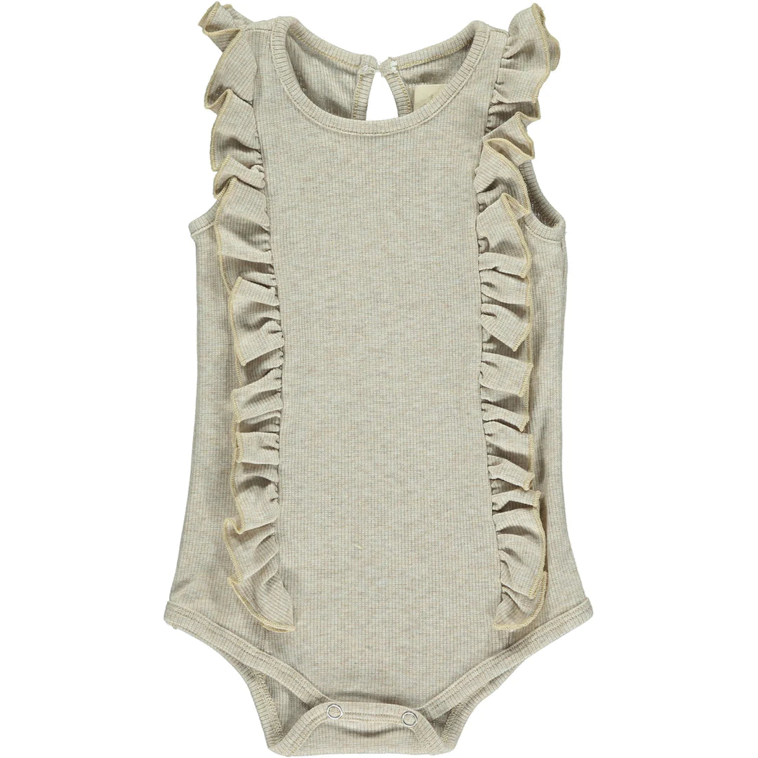 Vignette Lark Onesie in Oatmeal 9-12Mo