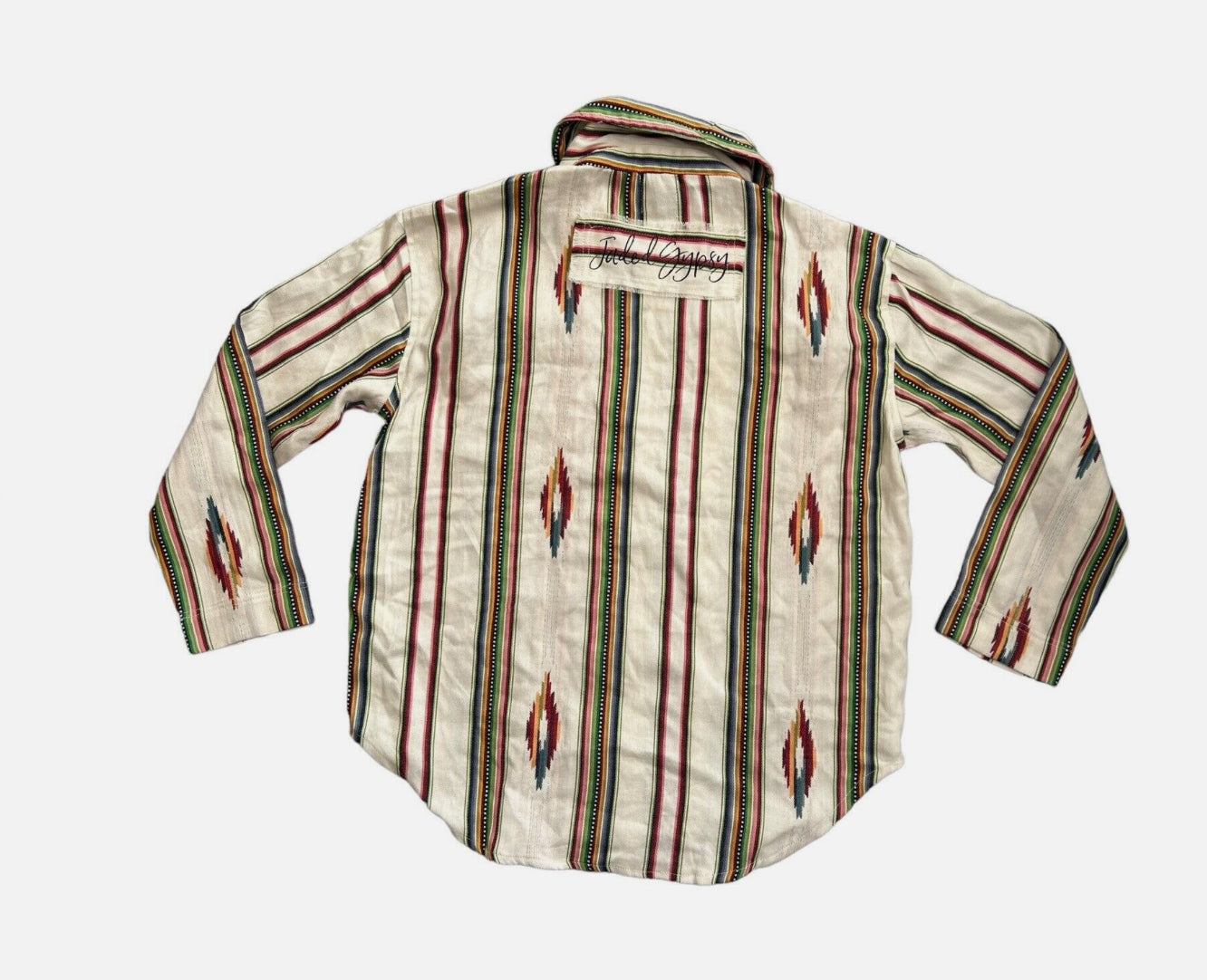 Jaded Gypsy Southwest Sunset Jacket - Parchment