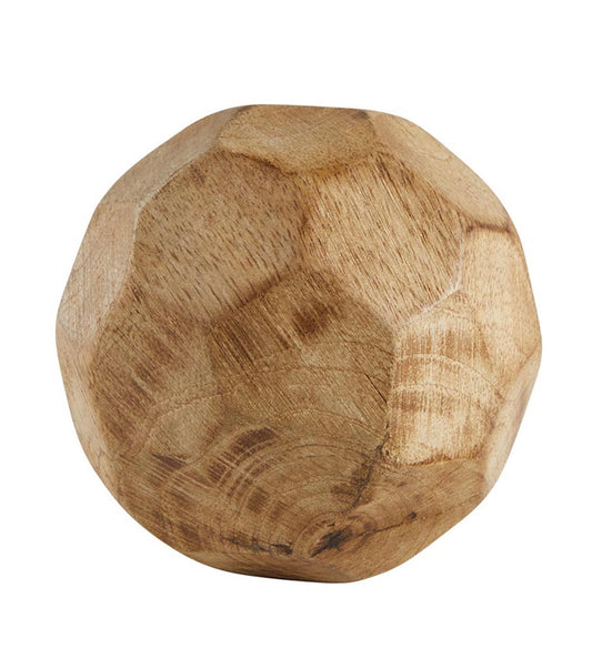Carved Wood Ball