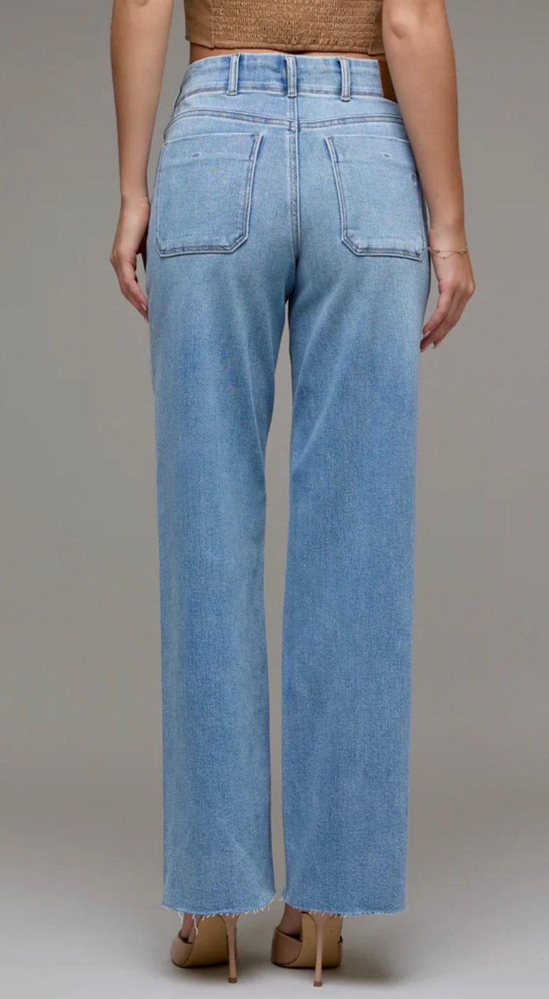 Hidden Jeans Logan Two Button Dad Jeans