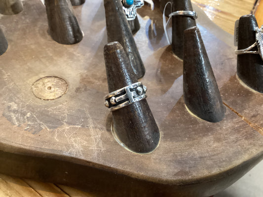 Sterling Silver Cross Ring