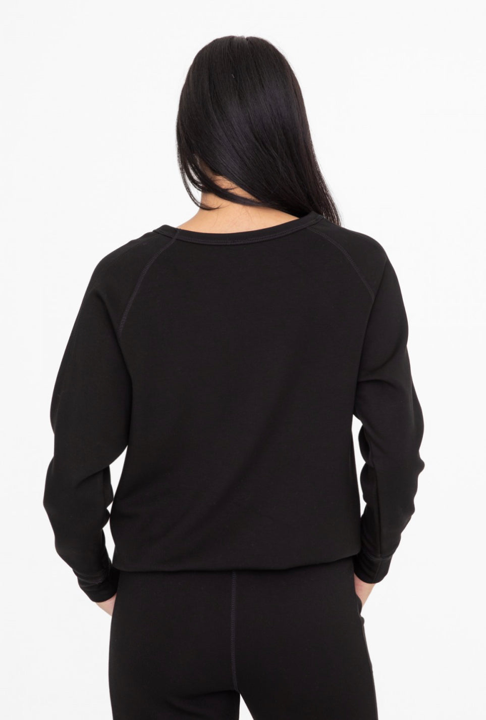 Mono B Butter Soft Elevated Crew Neck Pullover