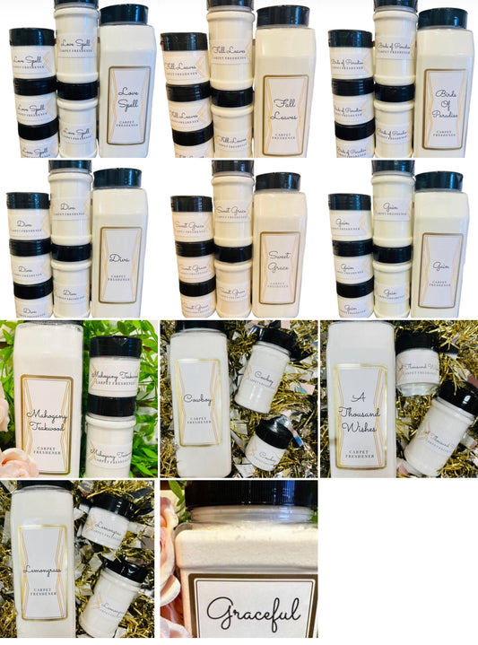 Luxury Carpet Freshener - 10 Scents