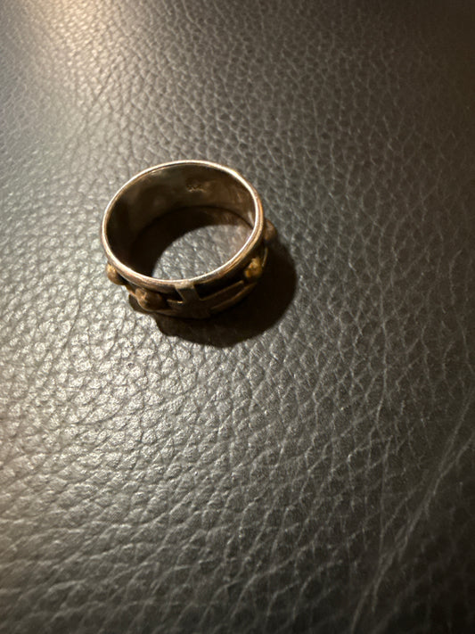 Sterling Silver Bead Handmade Band