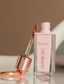 C&D Beauty Hydrating Gloss Lip Stain - Mocha Muse