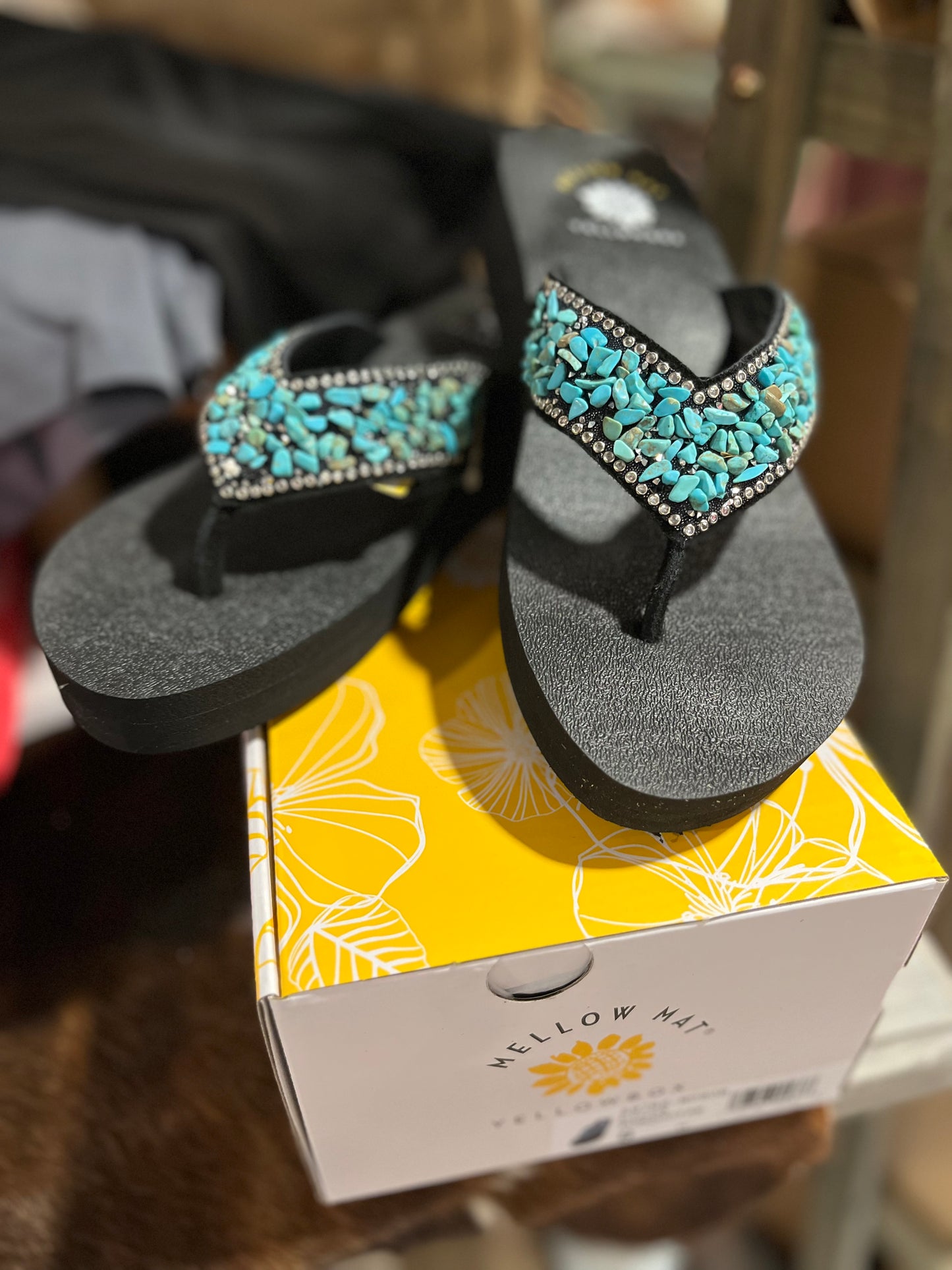 Yellow Box Lilla Wedge Sandal