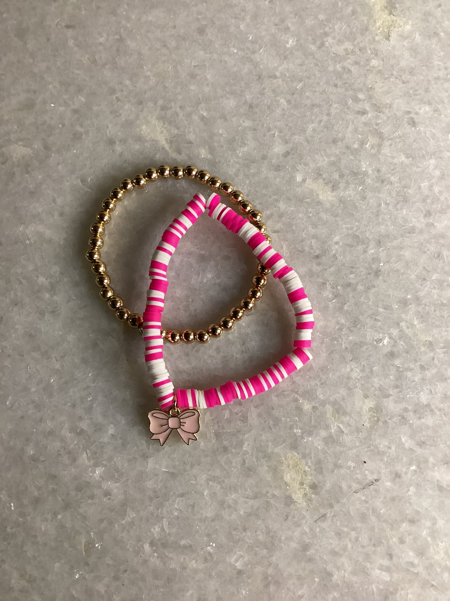 Pink Bracelet Stacks