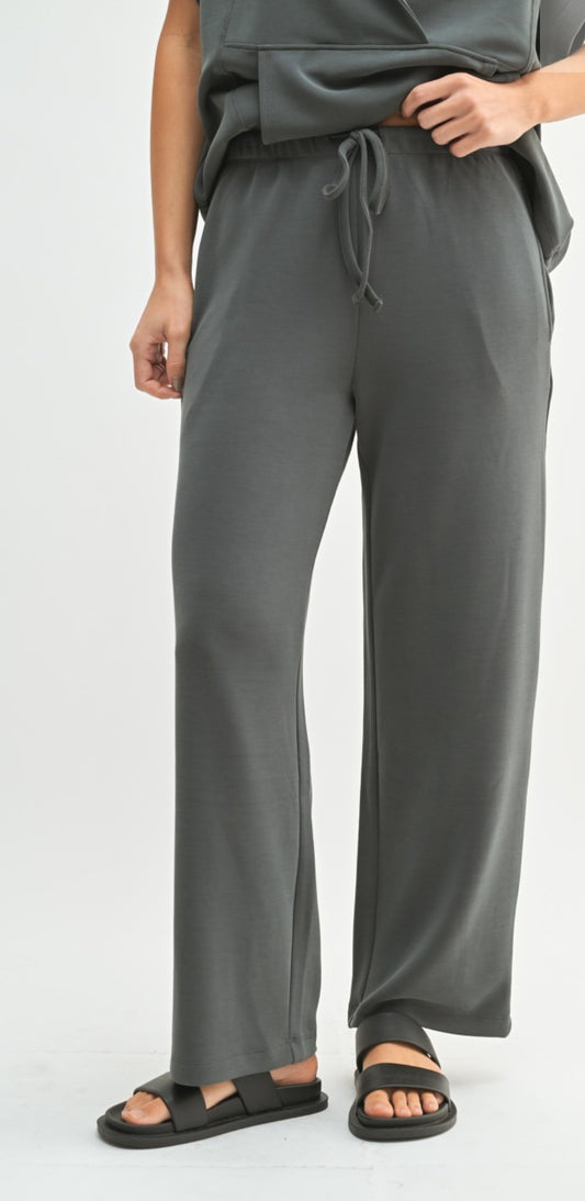MONO B LAGUNA WIDE-LEG PANT