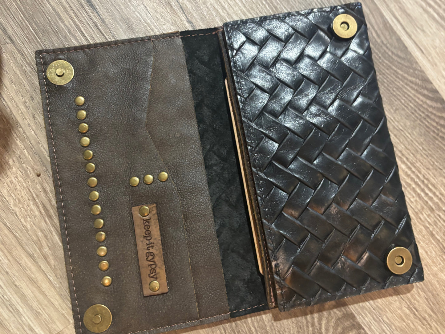 Keep it Gypsy Basket Weave Wallet