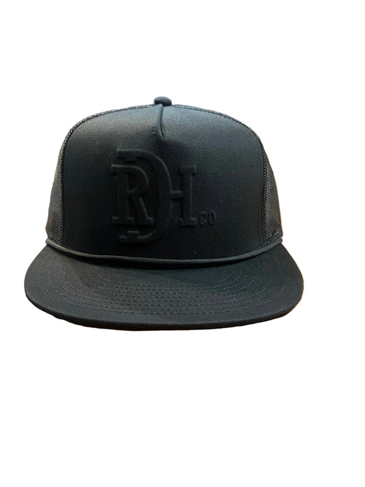 Red Dirt Hat Co Black Brand Cap