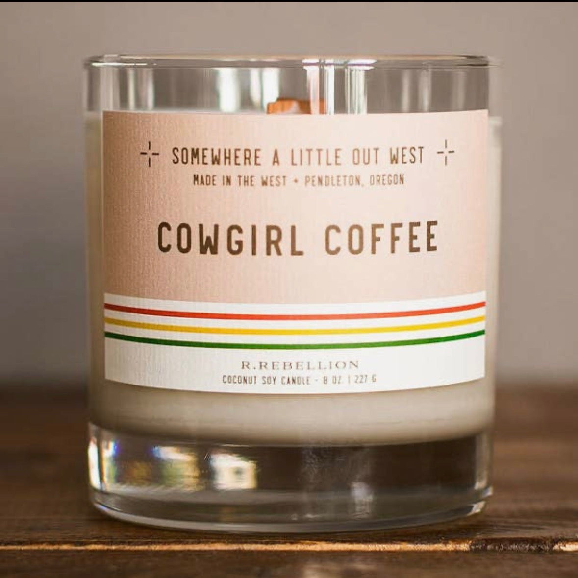 Cowgirl Coffee 8 oz Candle